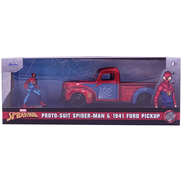 Ford Pickup 1941 w/Proto-Suit Spider-Man Figure