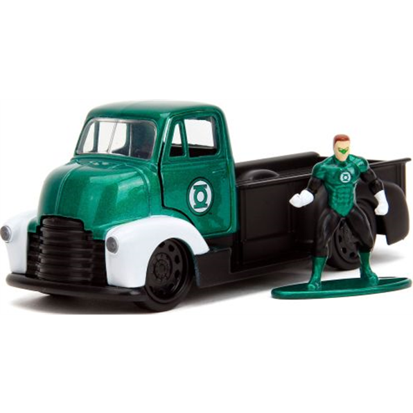 Chevy COE Pickup 1952 w/Green Lantern Figure