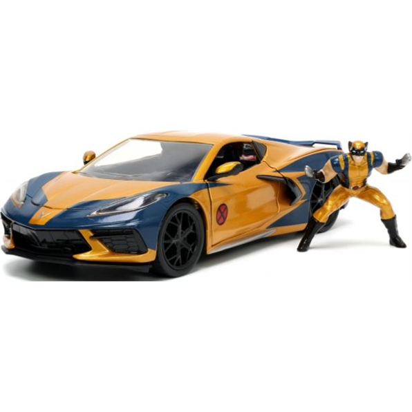 Corvette 2020 w/Wolverine Figure