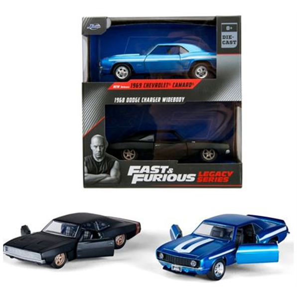 Fast and Furious 69 Camaro and Charger Widebody Set