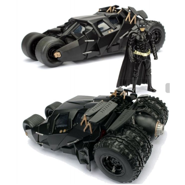 Dark Knight Batmobile w/Batman Figure