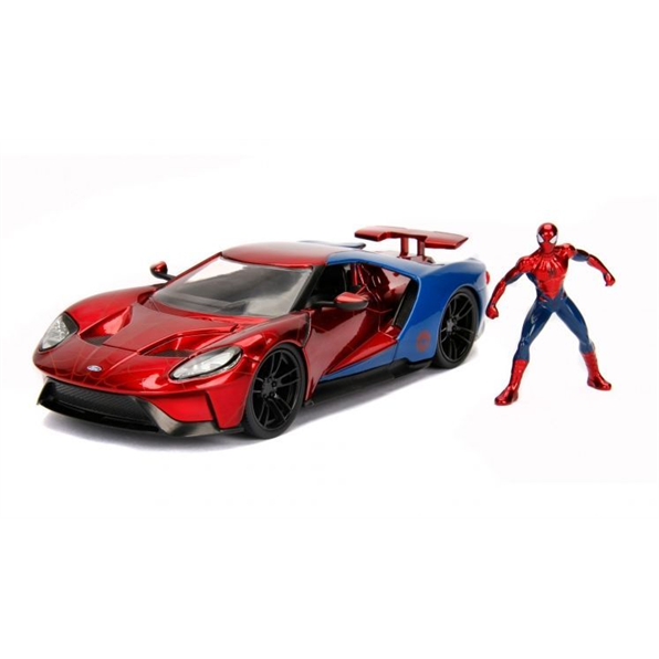 Ford GT 2017 w/Spiderman Figure