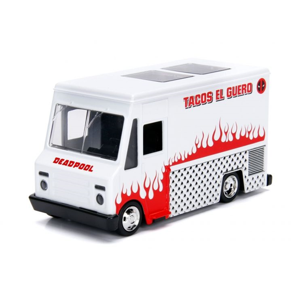 Deadpool Taco Truck White