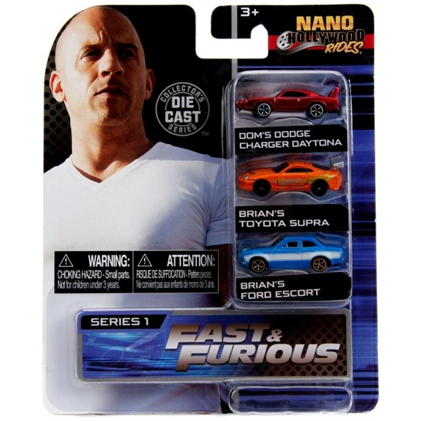 NANO Fast and Furious #2 3 Car Set