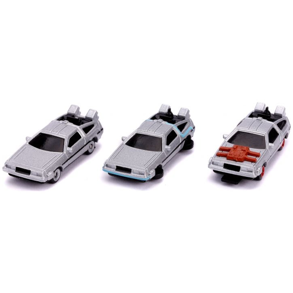NANO Back to the Future 3 Car Set