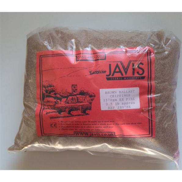 Brown Extra Fine Ballast Chips 3.1/2Lb