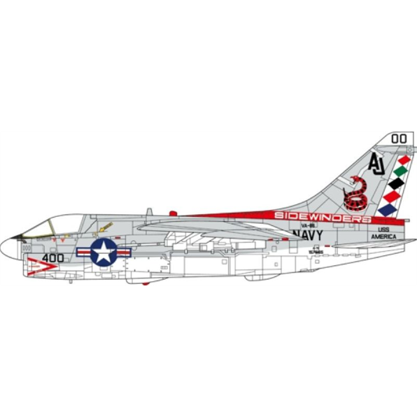 A-7E Corsair II U.S. Navy VA-86 Sidewinder 1973