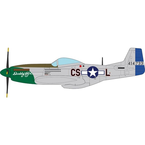 P-51D Mustang Raymond S.Wetmore US Army Air Force 370th FS 359th FG 8th AF 1945