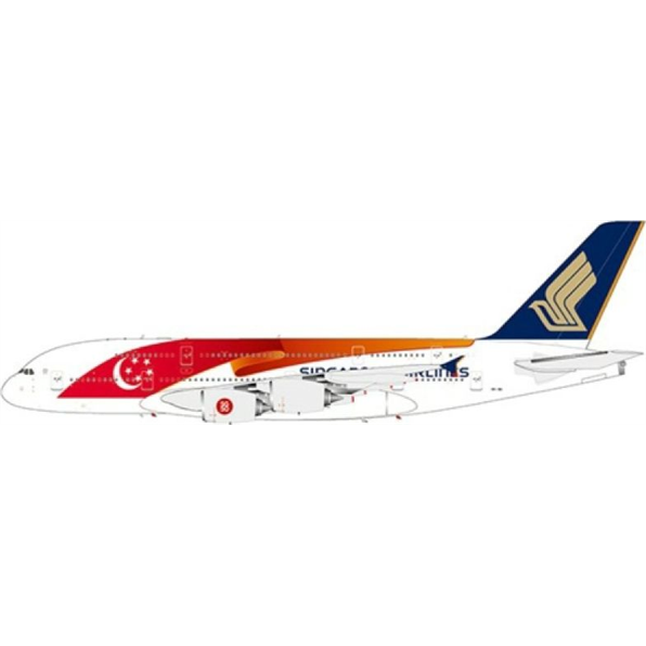 Airbus A380 Singapore Airlines SG50 Livery 9V-SKI w/Stand