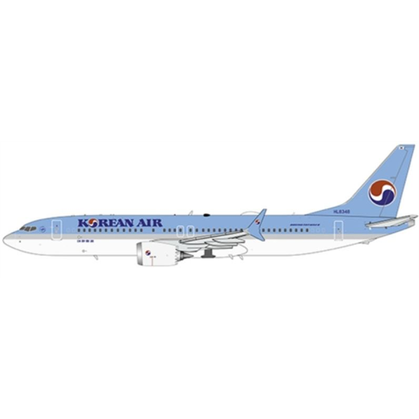 Boeing 737-8 Max Korean Air HL8348 w/Stand
