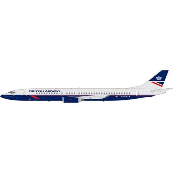 Boeing 737-400 British Airways G-GBTA w/Stand