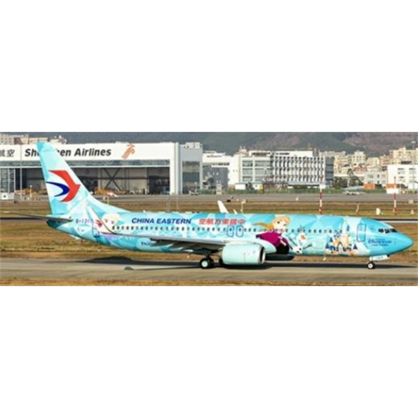 Boeing 737-800 China Eastern Airlines (Frozen Livery) B-1317 with Stand