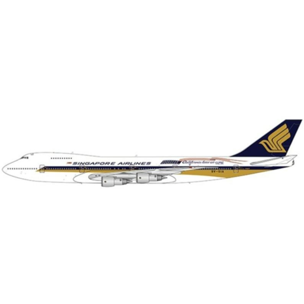 Boeing 747-200 Singapore Airlines 9V-SIA w/Stand