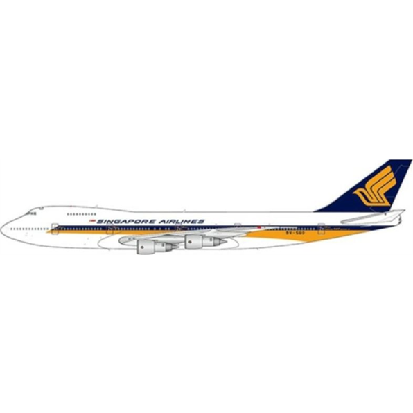 Boeing 747-200 Singapore Airlines 9V-SQO w/Stand