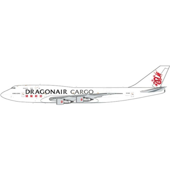 Boeing 747-300(SF) Dragonair Cargo 20th Anniversary B-KAB w/Stand