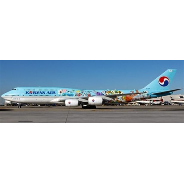 Boeing 747-8i Korean Air '11th Children's Drawing Contest Livery' HL7630 with Stand