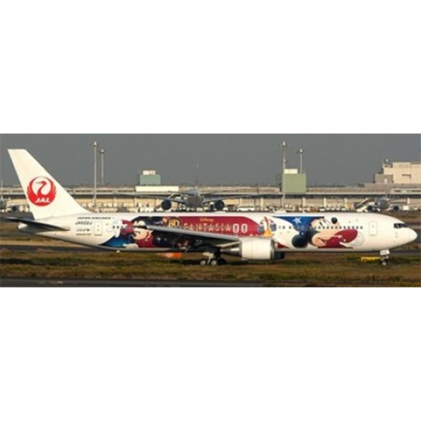 Boeing 767-300(ER) Japan Airlines Disney Fantasia Livery JA622J with Stand
