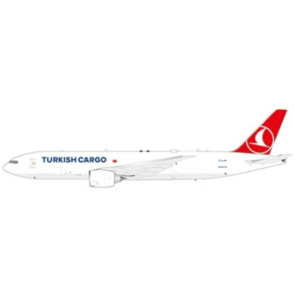 Boeing 777-200LRF Turkish Cargo TC-LJO w/Stand