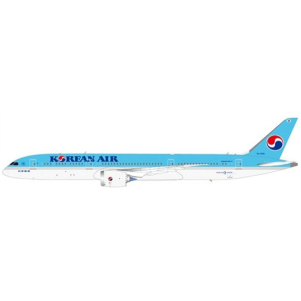 Boeing 787-9 Dreamliner Korean Air HL7206 with Stand