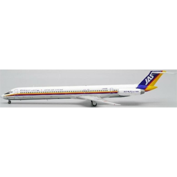 McDonnell Douglas MD-81 Japan Air System JA8458 w/Stand