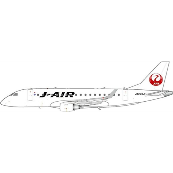 Embraer 170-100STD J-Air JA220J w/Antenna