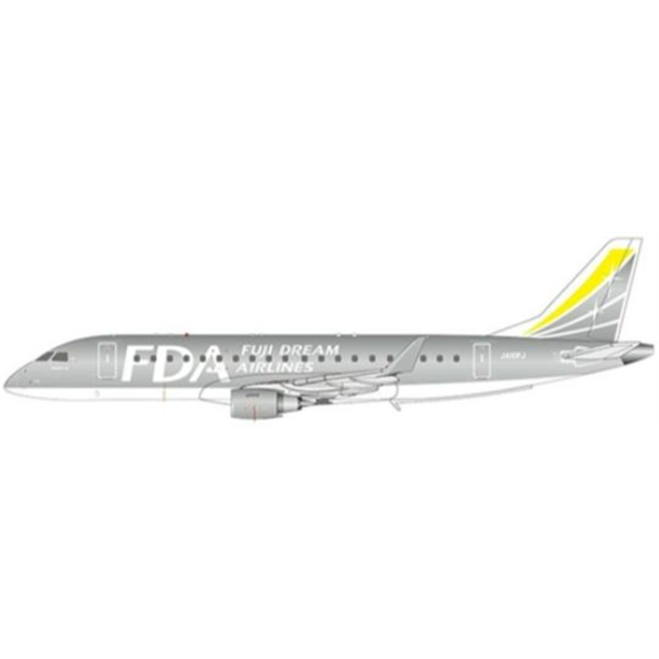 Embraer 170-200STD Fuji Dream Airlines Silver Colour JA10FJ w/Antenna