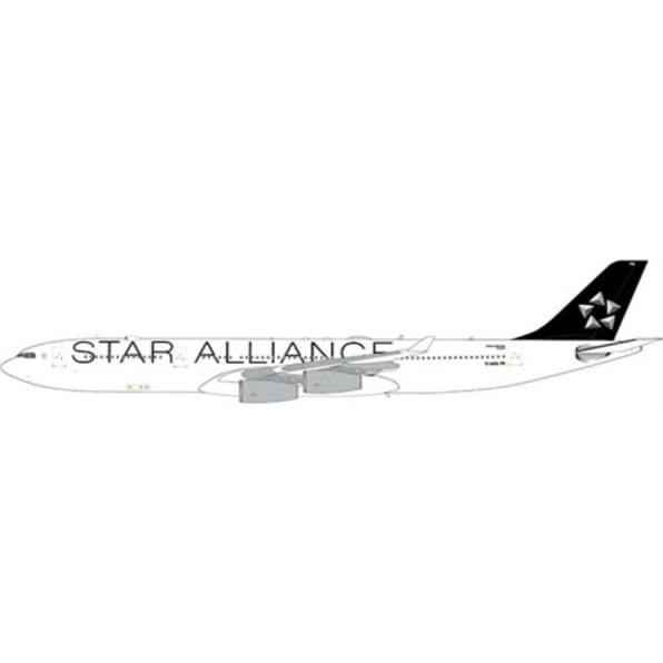 Airbus A340-300 Lufthansa Star Alliance D-AIFA w/Antenna