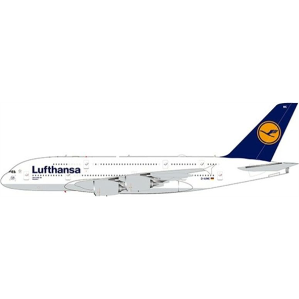 Airbus A380 Lufthansa D-AIMK w/Antenna