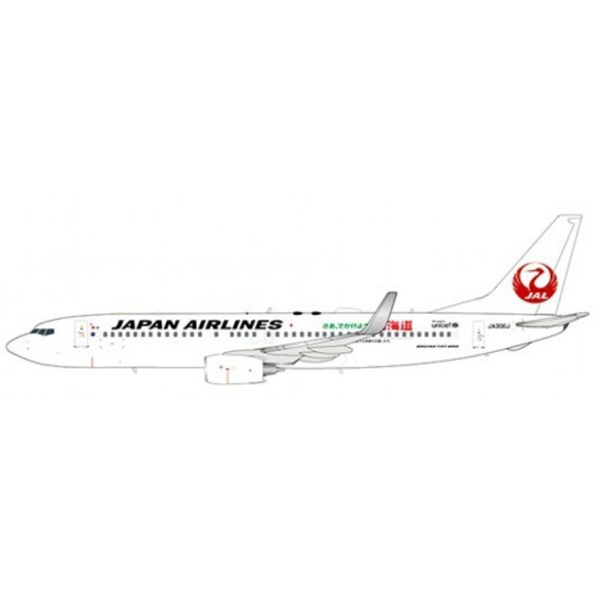 Boeing 737-800 Japan Airlines Support Hokkaido JA306J w/Antenna
