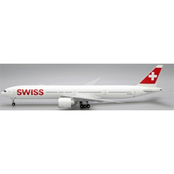 Boeing 777-300ER Swiss HB-JNG w/Stand