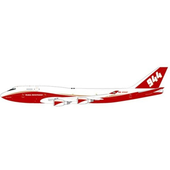 Boeing 747-400(BCF) Global Super Tanker Services N744ST w/Stand