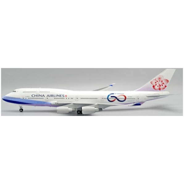 Boeing 747-400 China Airlines 60th Anniversary B-18210 w/Stand