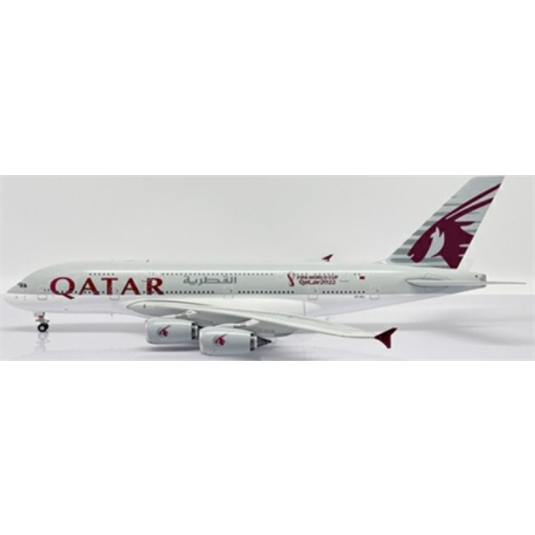 Airbus A380 Qatar Airways World Cup 2022 A7-APJ w/Stand