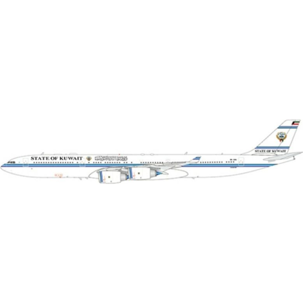 Airbus A340-500 Kuwait Government 9K-GBA w/Stand