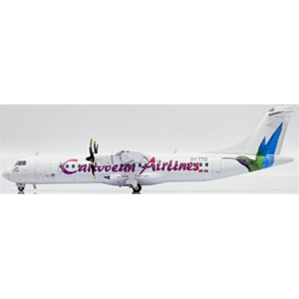 ATR72-600 Carribbean Airlines 9Y-TTD w/Stand