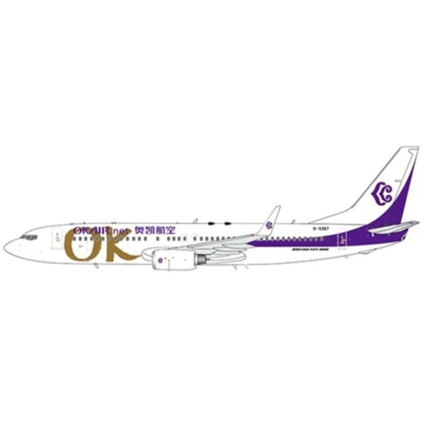 Boeing 737-800 OK Air Old Scheme B-5367 with Stand (Limited 160pcs)