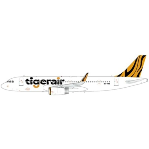 Airbus A320 9V-TRX Tigerair with Stand