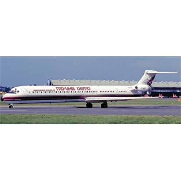 McDonnell Douglas MD-81 (House Color) N980DC with Stand