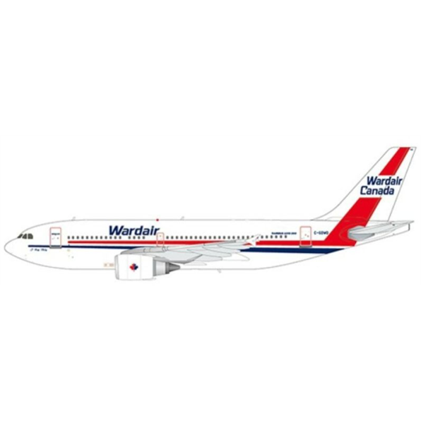 Airbus A310-300 Wardair C-GDWD with Stand