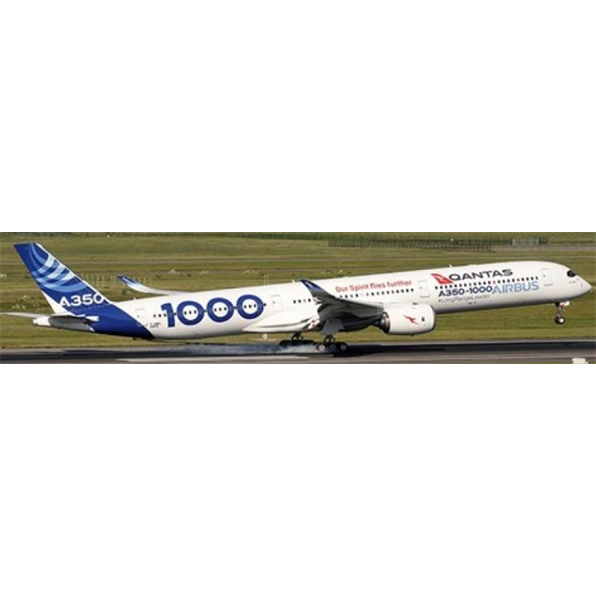 Airbus A350-1000 Industrie Airbus Our Spirit Flies Further Flap Down F-WMIL