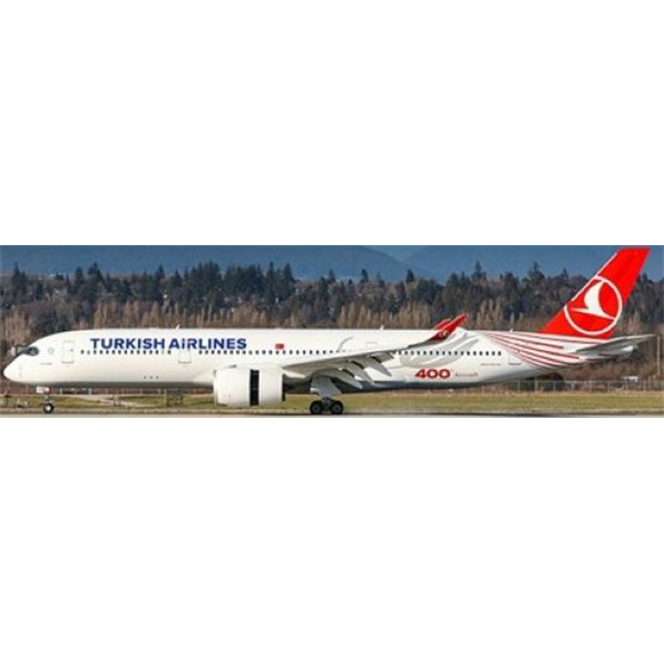 Airbus A350-900XWB Turkish Airlines 400th Aircraft TC-LGH w/Antenna