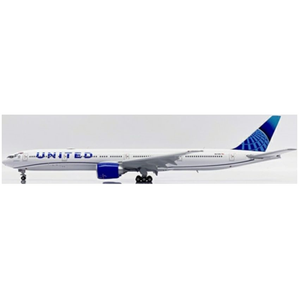 Boeing 777-300ER United Airlines Sydney World Pride N2749U Flaps Down w/Antenna