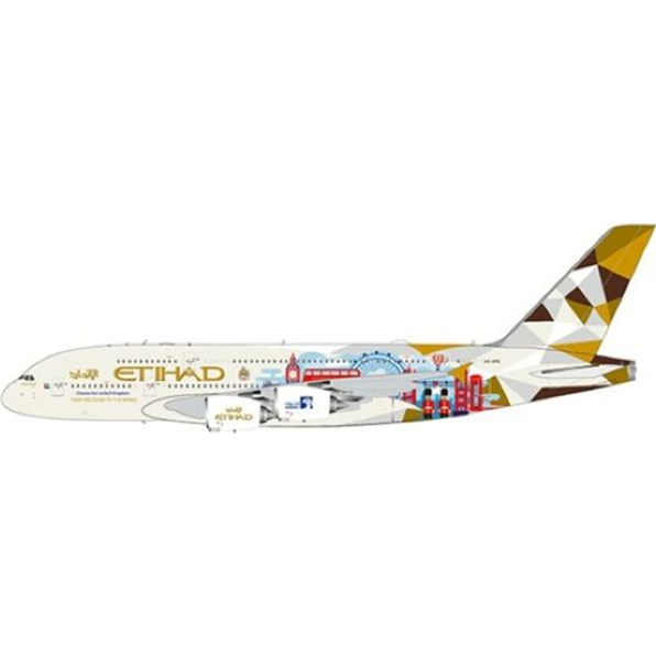 Airbus A380 Etihad Airways (Choose The United Kingdom) A6-APE w/Antenna