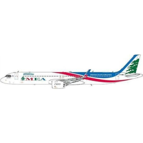 Airbus A321NEO Middle East Airlines 10000th A320 Family T7-ME3 w/Antenna