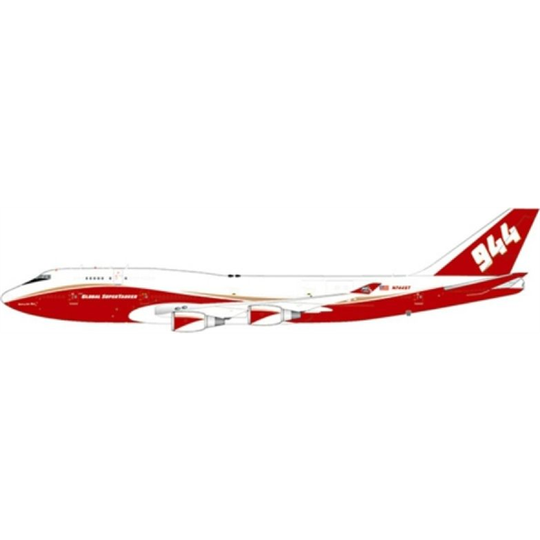 Boeing 747-400(BCF) Global Super Tanker Services Flap Down N744ST w/Antenna