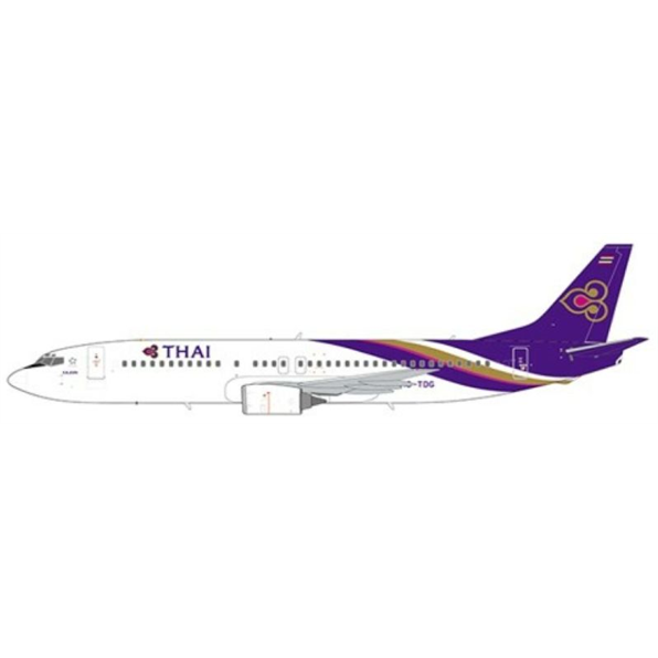 Boeing 737-400 Thai Airways Last Flight HS-TDG w/Antenna