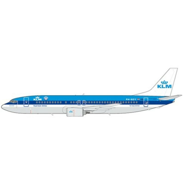 Boeing 737-400 KLM PH-BDY w/Antenna