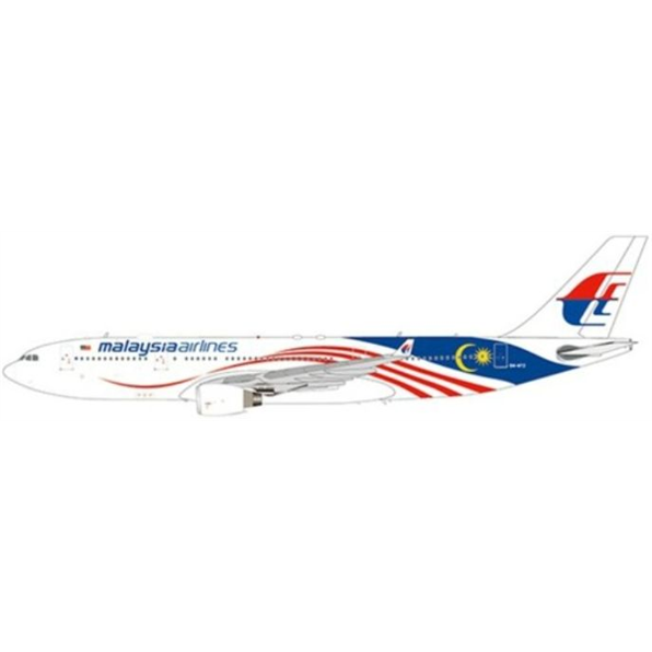 Airbus A330-200 Malaysia Airlines 'Negaraku Livery' 9M-MTZ with Stand