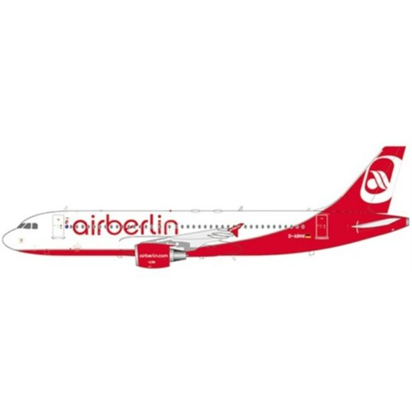 Airbus A320 Air Berlin 'Last Flight' D-ABNW with Stand