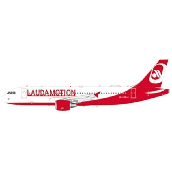 Airbus A320 LaudaMotion OE-LOE with Stand